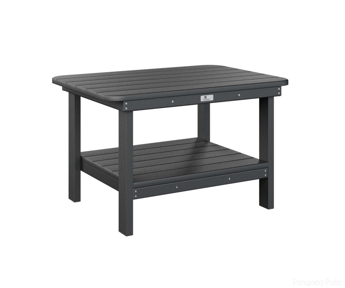 BGRTCT2921B-Berlin Gardens-Rectangle Coffee Table-Black BG-Pangaea Patio