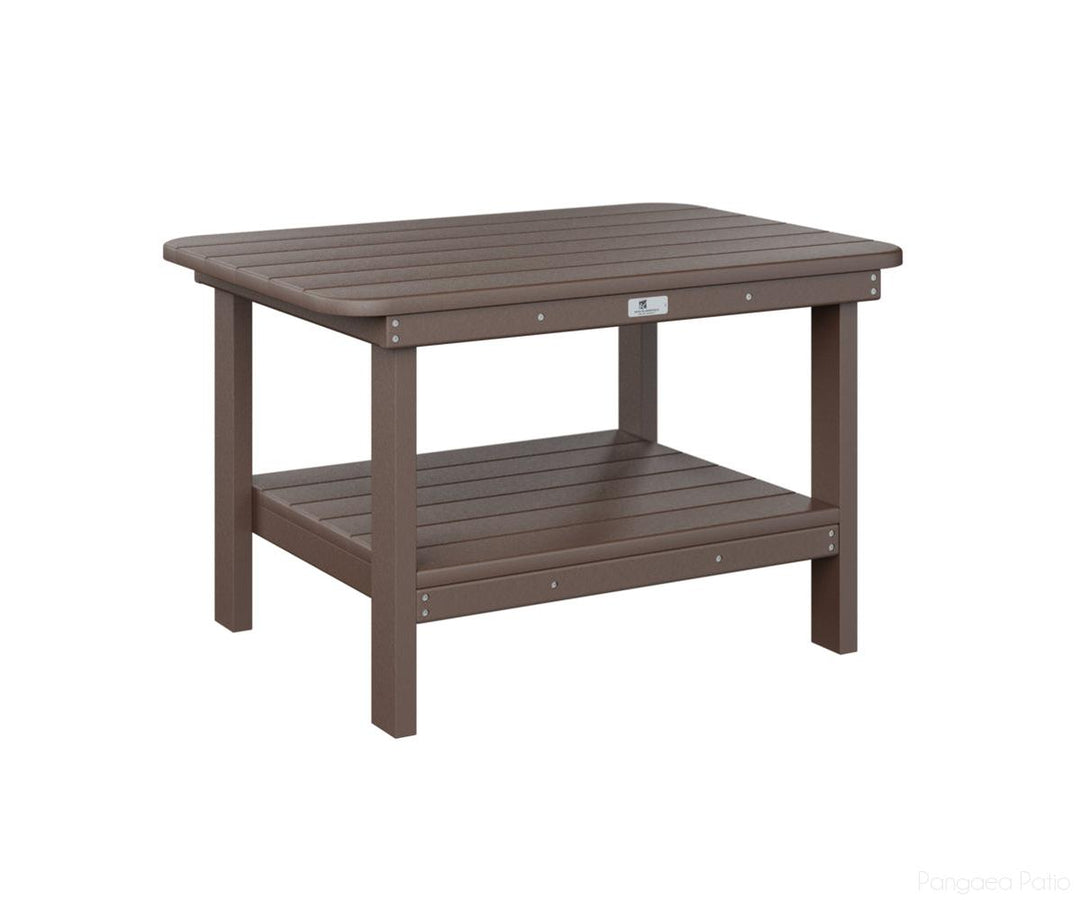 BGRTCT2921CB-Berlin Gardens-Rectangle Coffee Table-Chocolate Brown BG-Pangaea Patio