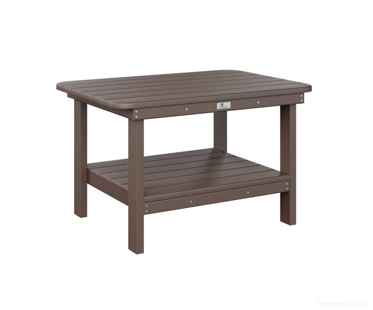 BGRTCT2921CB-Berlin Gardens-Rectangle Coffee Table-Chocolate Brown BG-Pangaea Patio