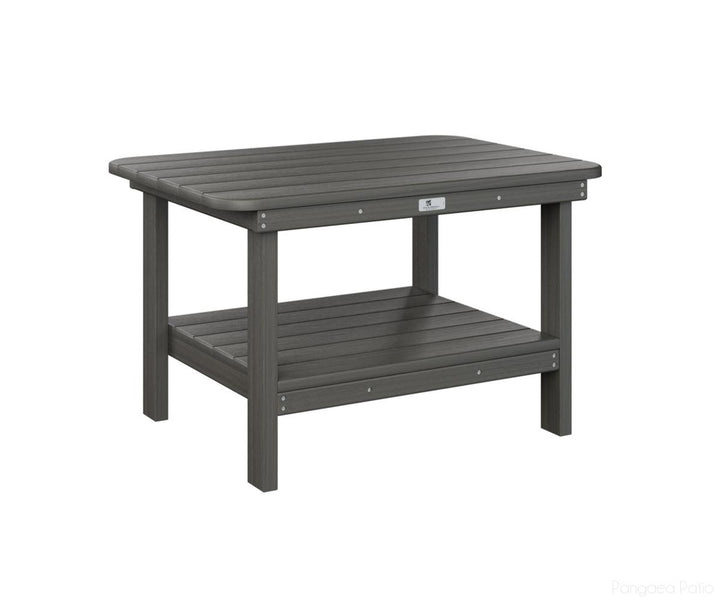 BGRTCT2921CG-Berlin Gardens-Rectangle Coffee Table-Coastal Gray BG-Pangaea Patio