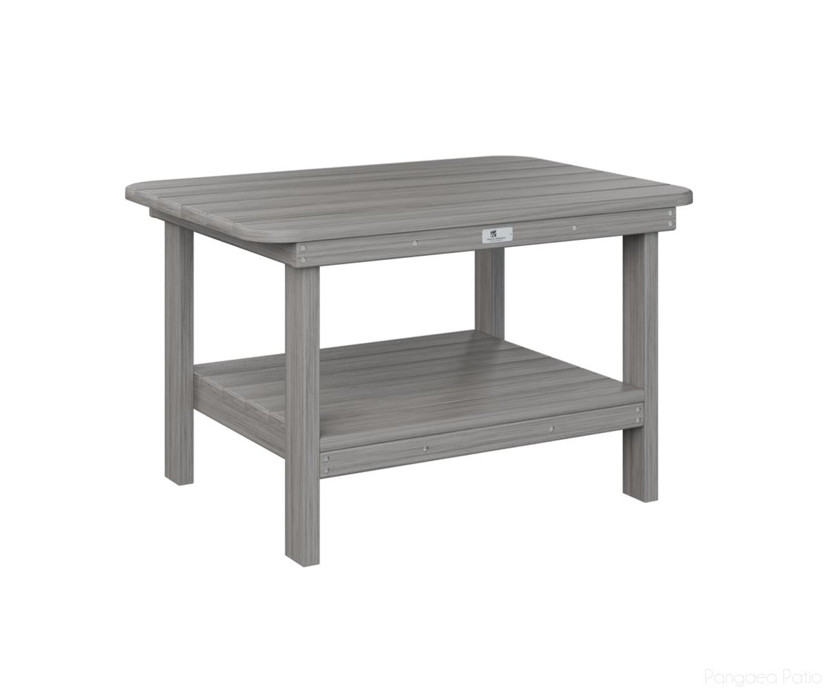 BGRTCT2921DG-Berlin Gardens-Rectangle Coffee Table-Driftwood Gray BG-Pangaea Patio