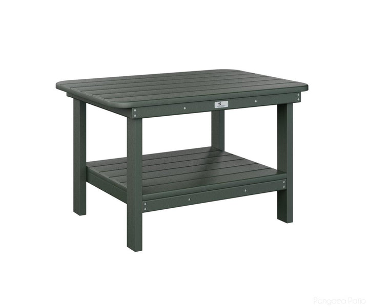 BGRTCT2921G-Berlin Gardens-Rectangle Coffee Table-Green BG-Pangaea Patio