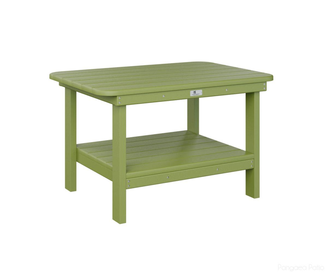 BGRTCT2921KG-Berlin Gardens-Rectangle Coffee Table-Kiwi Green BG-Pangaea Patio