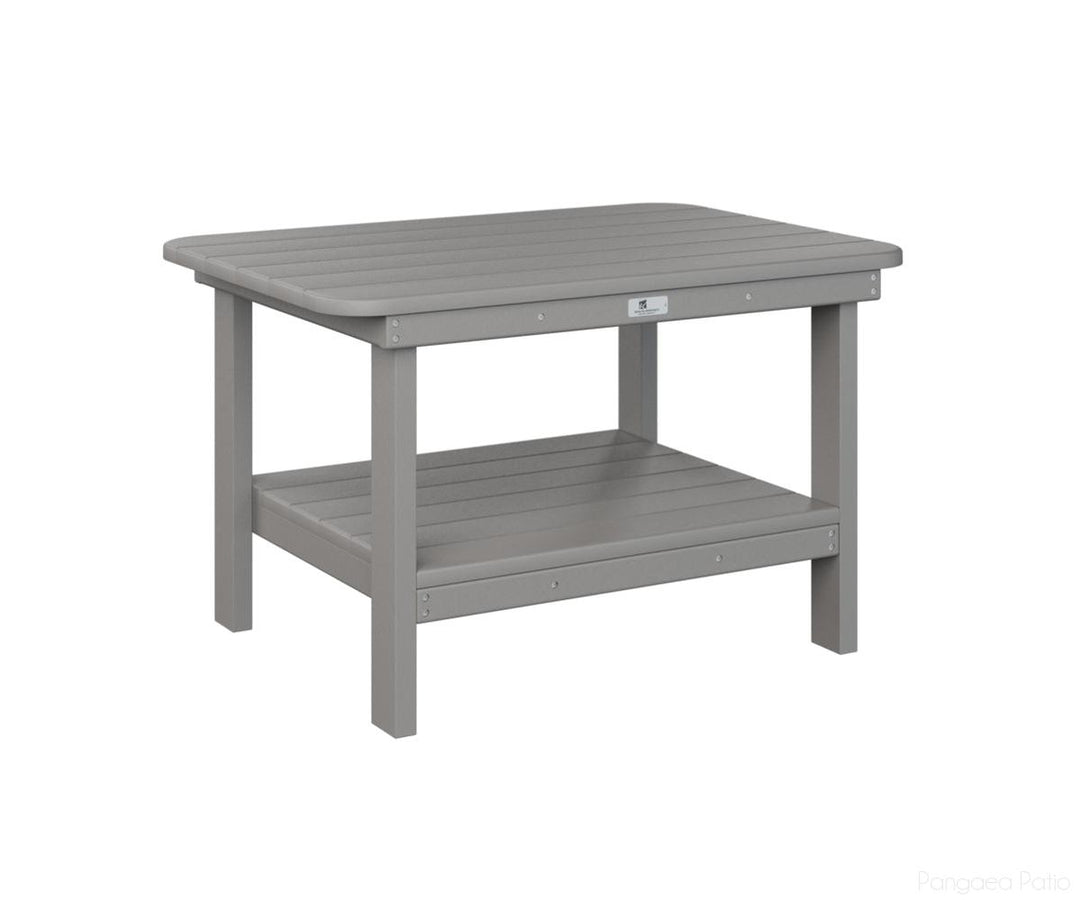 BGRTCT2921LG-Berlin Gardens-Rectangle Coffee Table-Light Gray BG-Pangaea Patio