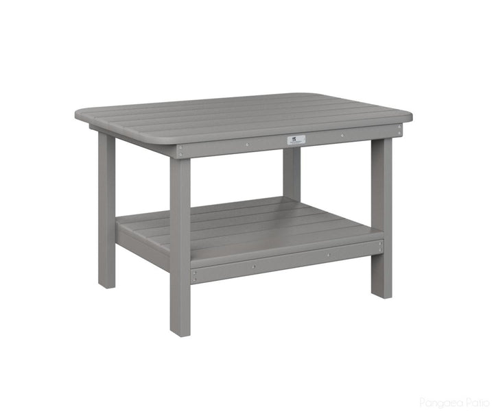 BGRTCT2921LG-Berlin Gardens-Rectangle Coffee Table-Light Gray BG-Pangaea Patio