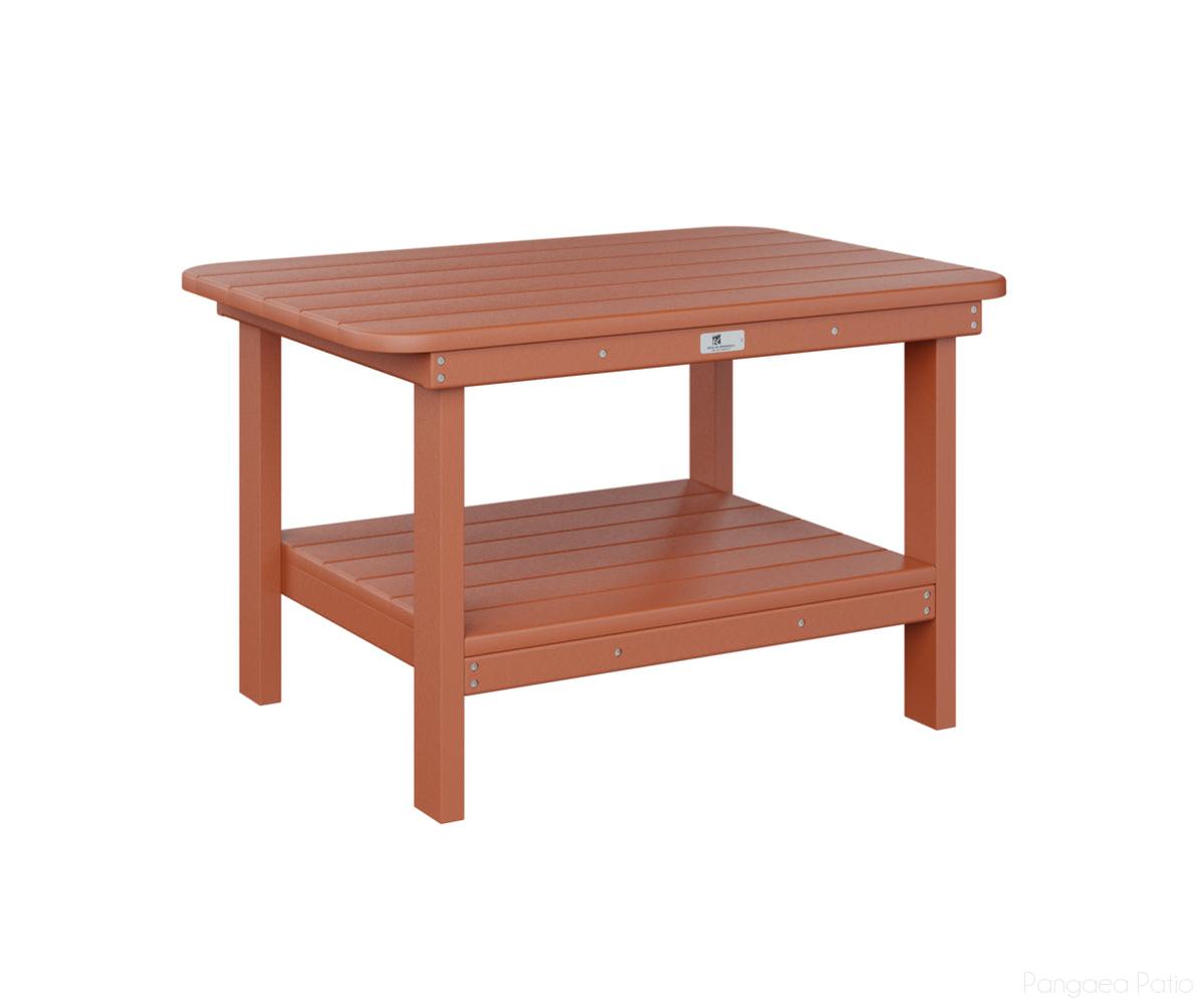 BGRTCT2921MO-Berlin Gardens-Rectangle Coffee Table-Mango Orange BG-Pangaea Patio