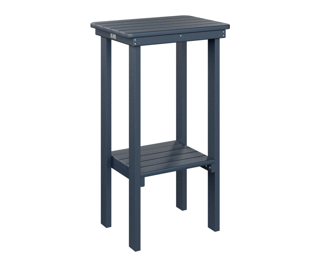 BGRTET3315NB-Berlin Gardens-Rectangle End Table Bar Height-Pangaea Patio