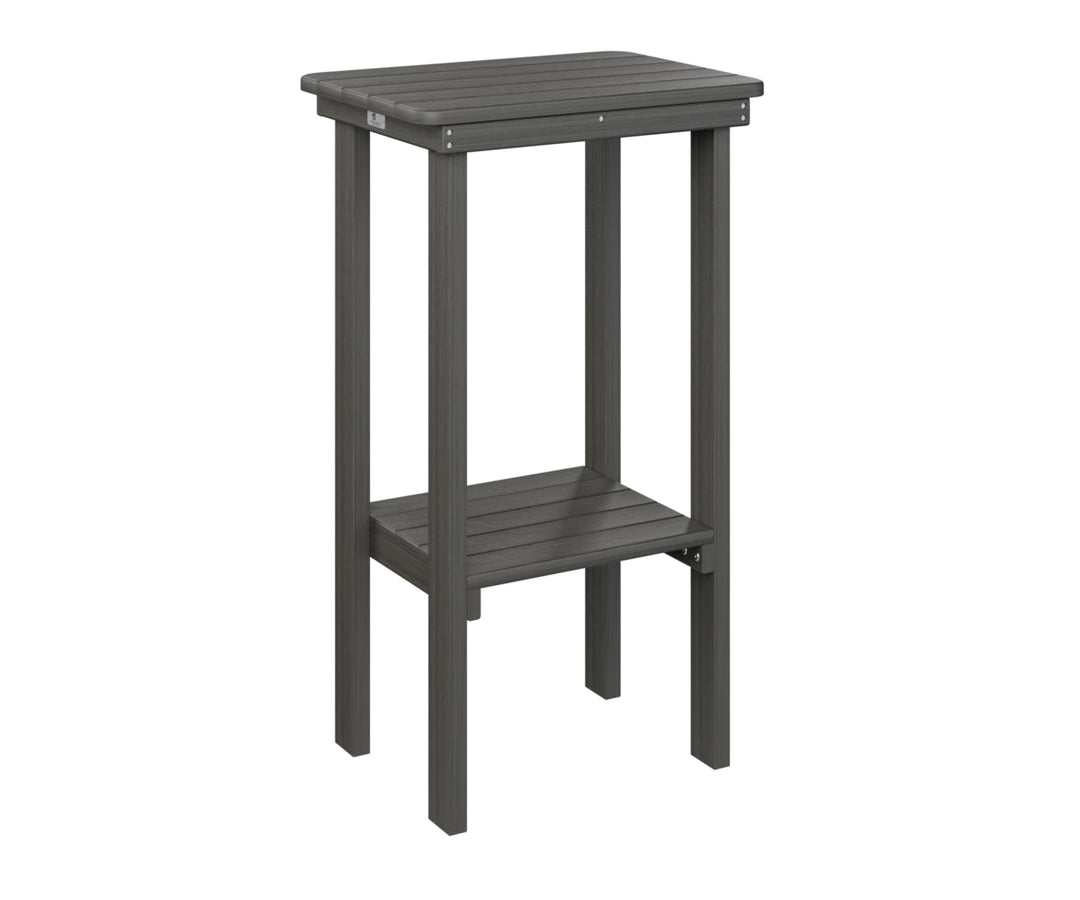 BGRTET3315CG-Berlin Gardens-Rectangle End Table Bar Height-Pangaea Patio