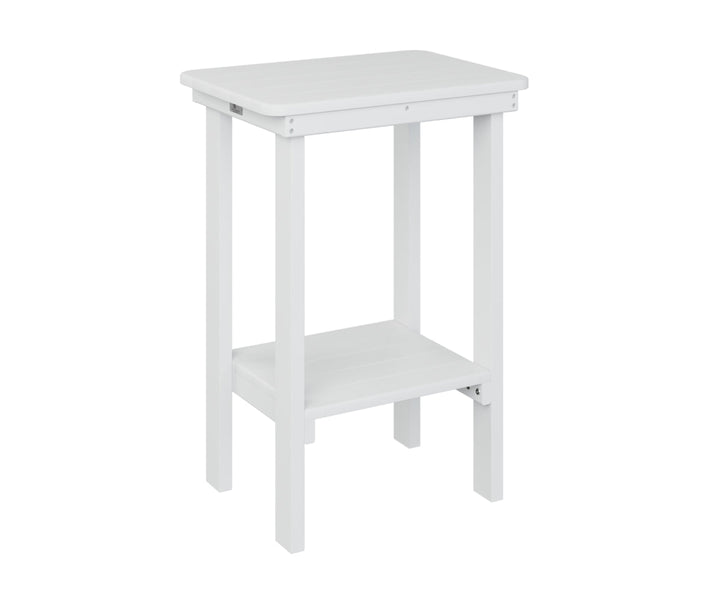 BGRTET2915W-Berlin Gardens-Rectangle End Table Counter Height-Pangaea Patio