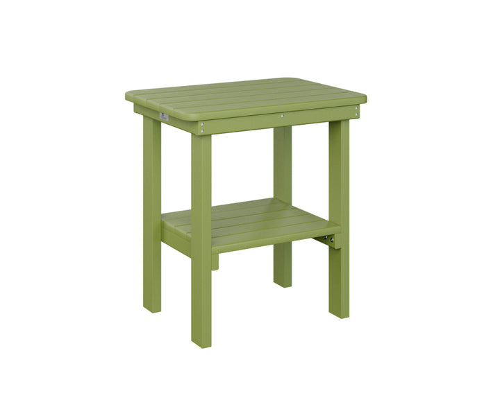 BGRTET2115KG-Berlin Gardens-Rectangle End Table Dining Height-Pangaea Patio