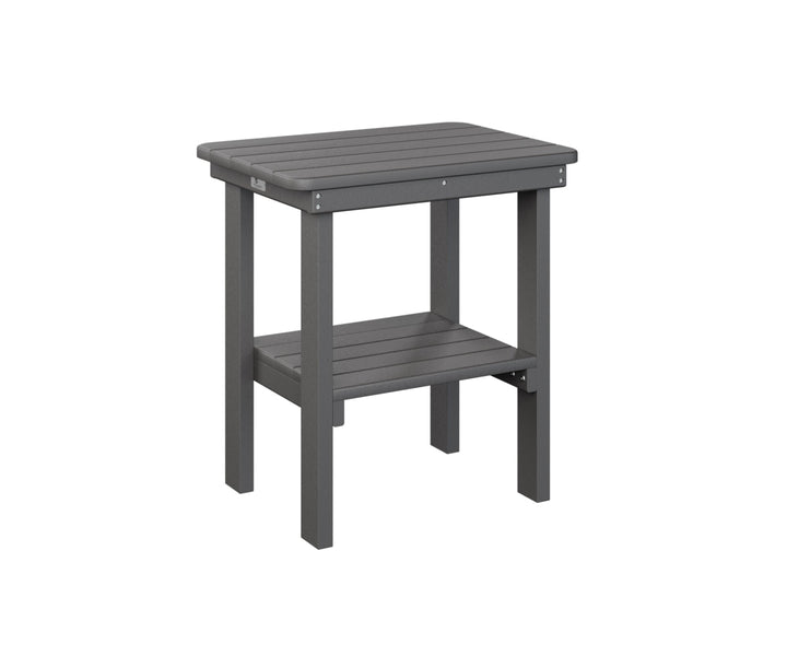 BGRTET2115SG-Berlin Gardens-Rectangle End Table Dining Height-Pangaea Patio