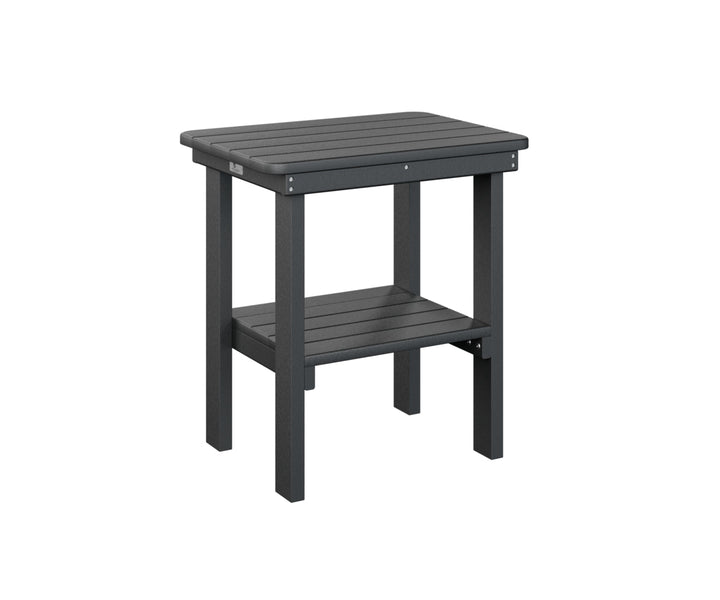 BGRTET2115B-Berlin Gardens-Rectangle End Table Dining Height-Pangaea Patio