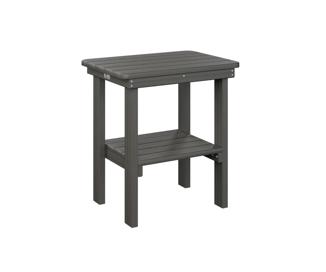 BGRTET2115CG-Berlin Gardens-Rectangle End Table Dining Height-Pangaea Patio