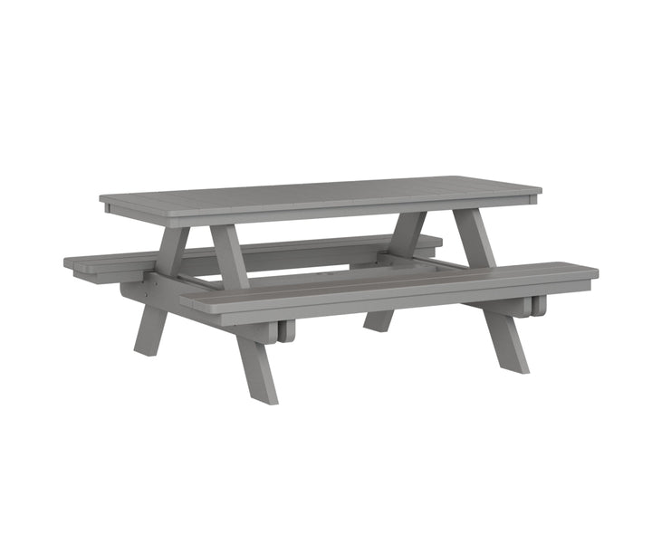 BGPRPT2872LG-Berlin Gardens-Rectangular Picnic Table-Pangaea Patio