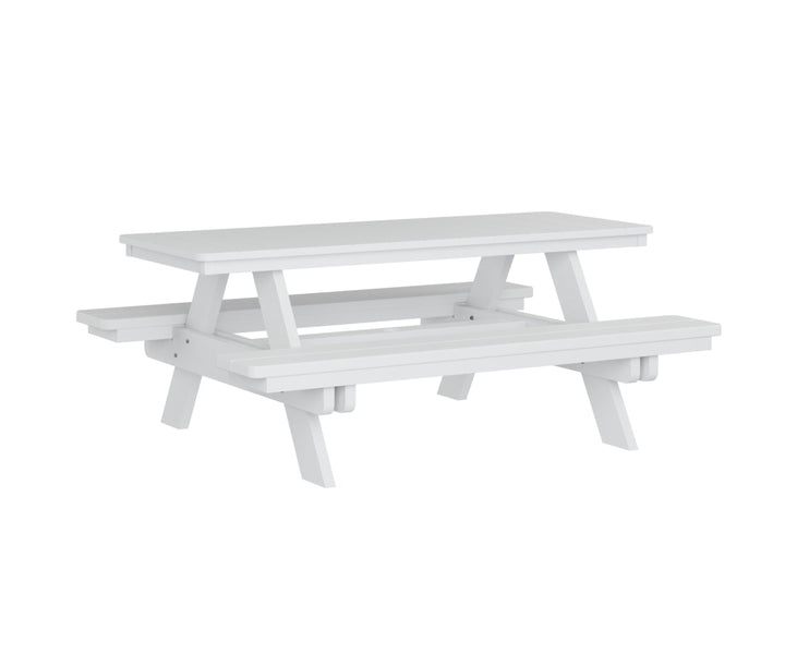 BGPRPT2872W-Berlin Gardens-Rectangular Picnic Table-Pangaea Patio