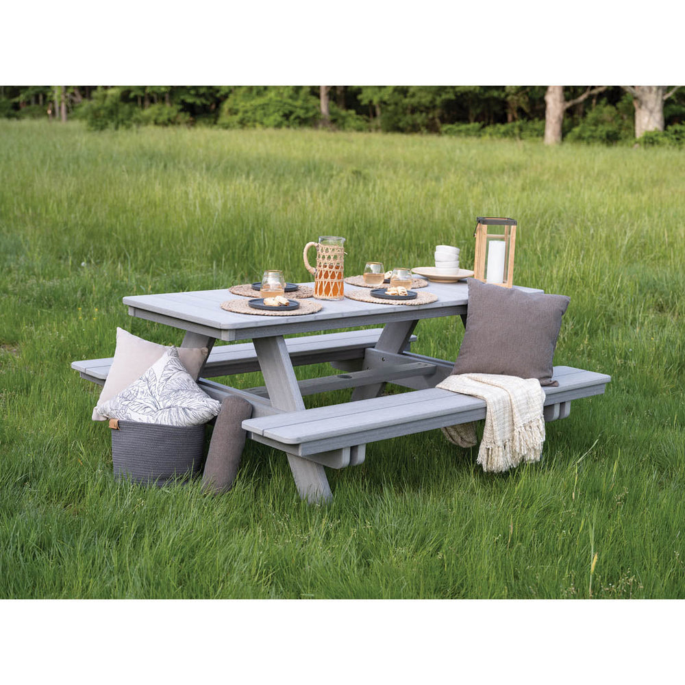 -Berlin Gardens-Rectangular Picnic Table-Pangaea Patio