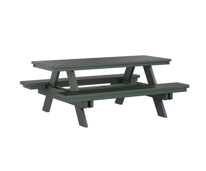 BGPRPT2872G-Berlin Gardens-Rectangular Picnic Table-Pangaea Patio