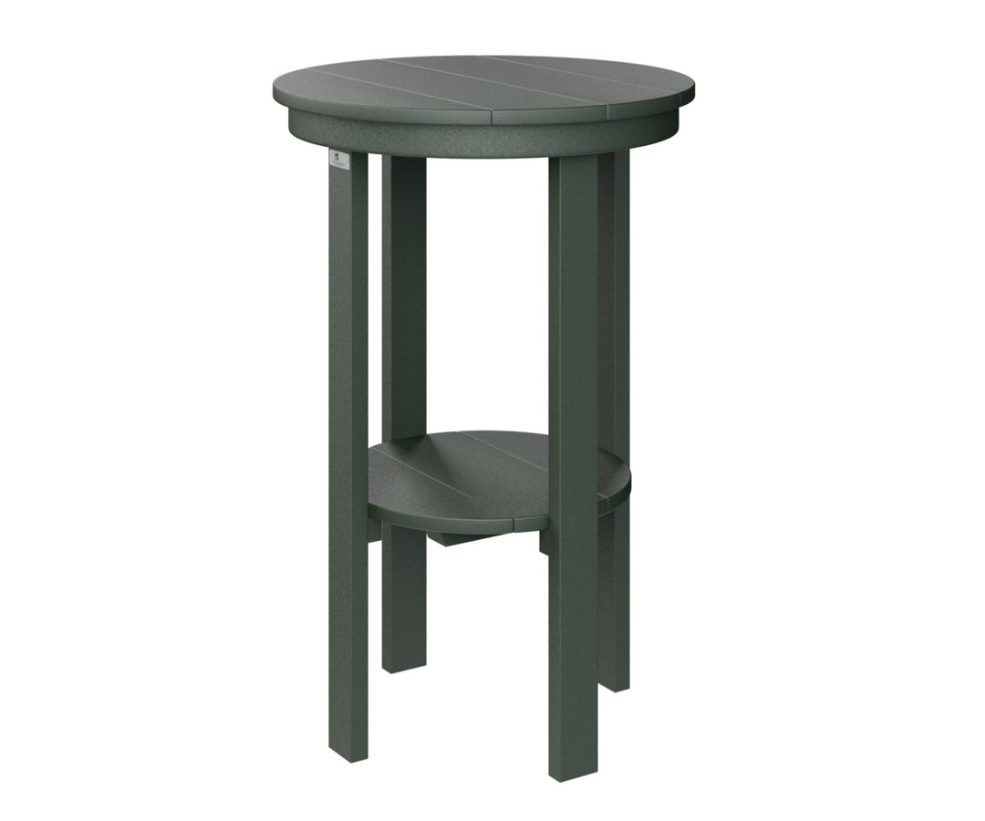 BGPRET3222G-Berlin Gardens-Round End Table Bar Height-Pangaea Patio