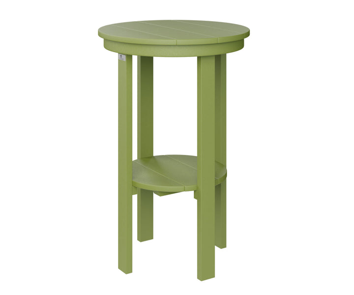 BGPRET3222KG-Berlin Gardens-Round End Table Bar Height-Pangaea Patio