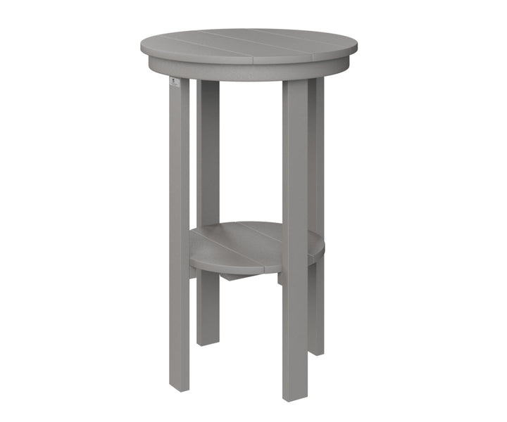 BGPRET3222LG-Berlin Gardens-Round End Table Bar Height-Pangaea Patio