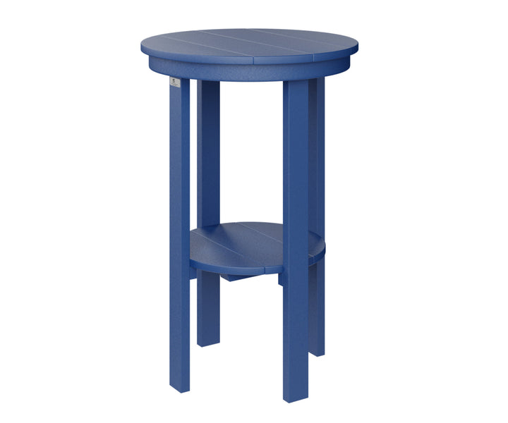 BGPRET3222PB-Berlin Gardens-Round End Table Bar Height-Pangaea Patio