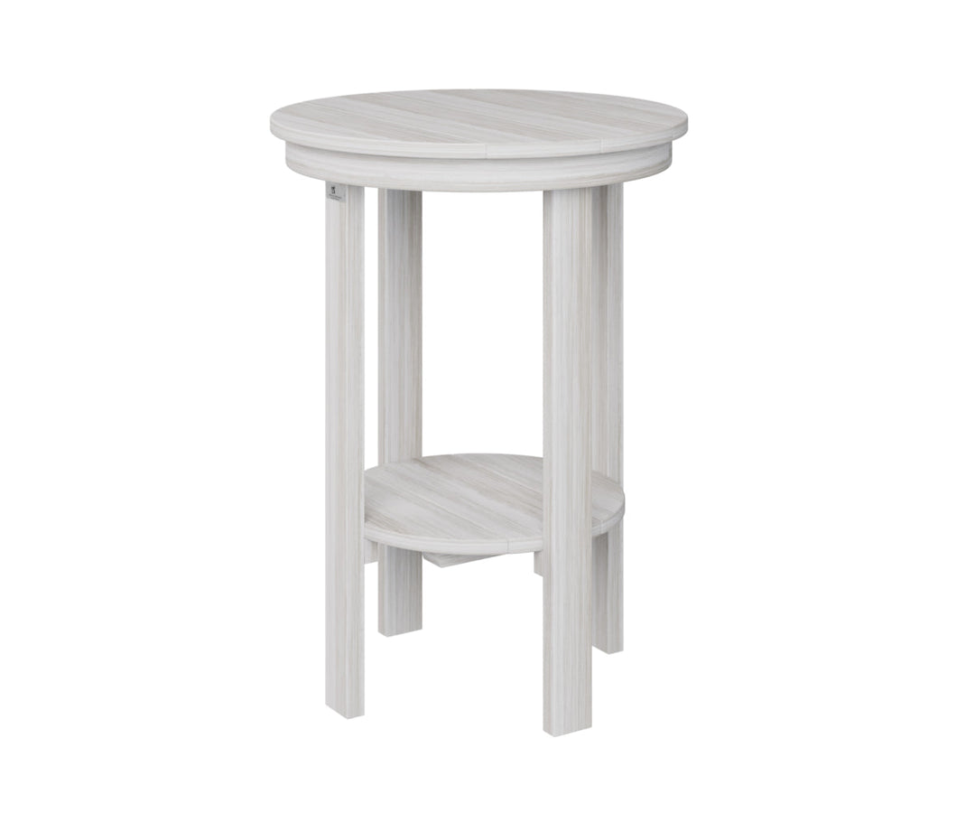 BGPRET2922SS-Berlin Gardens-Round End Table Counter Height-Pangaea Patio