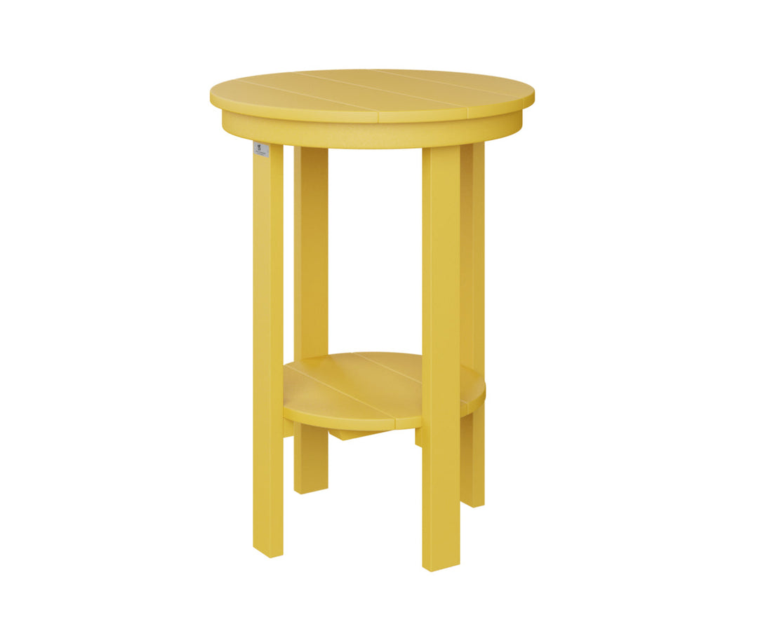 BGPRET2922SY-Berlin Gardens-Round End Table Counter Height-Pangaea Patio