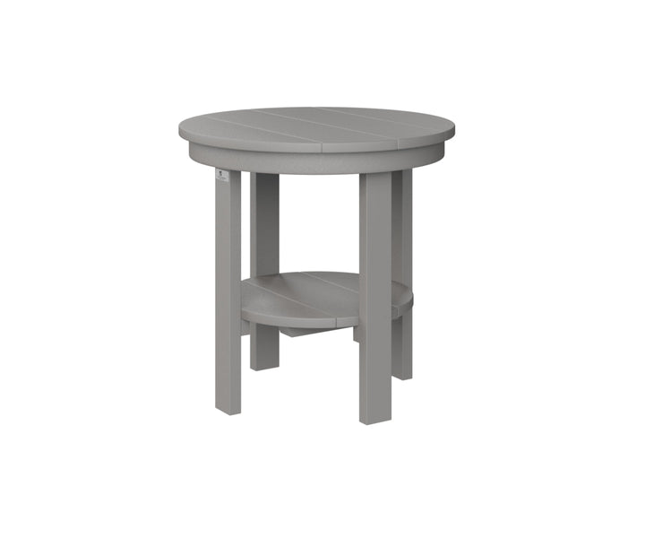 BGPRET2122LG-Berlin Gardens-Round End Table Dining Height-Pangaea Patio