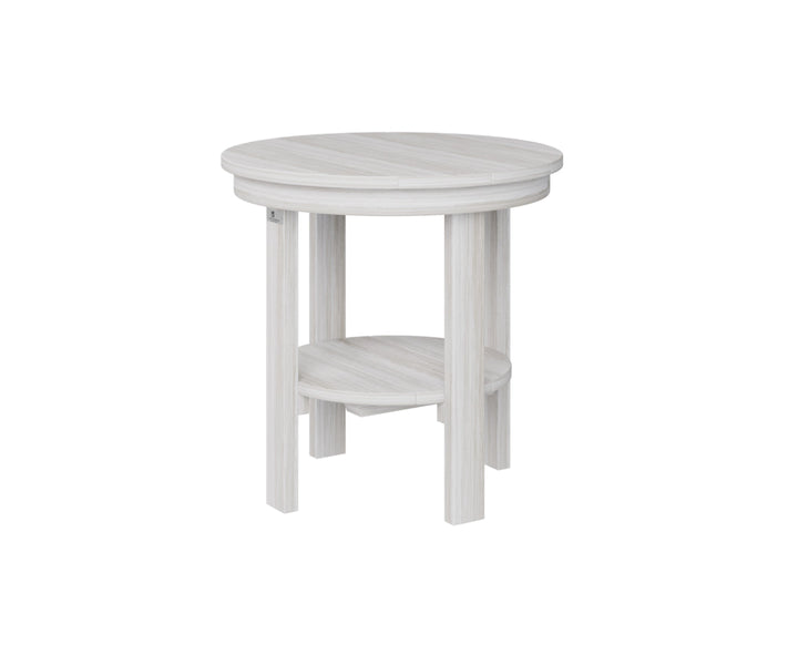 BGPRET2122SS-Berlin Gardens-Round End Table Dining Height-Pangaea Patio