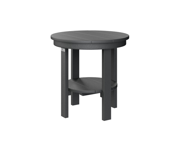 BGPRET2122B-Berlin Gardens-Round End Table Dining Height-Pangaea Patio