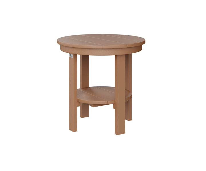 BGPRET2122C-Berlin Gardens-Round End Table Dining Height-Pangaea Patio