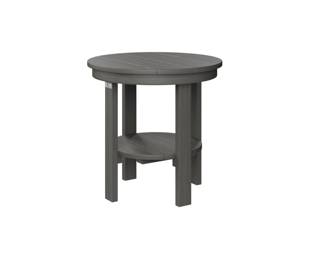 BGPRET2122CG-Berlin Gardens-Round End Table Dining Height-Pangaea Patio