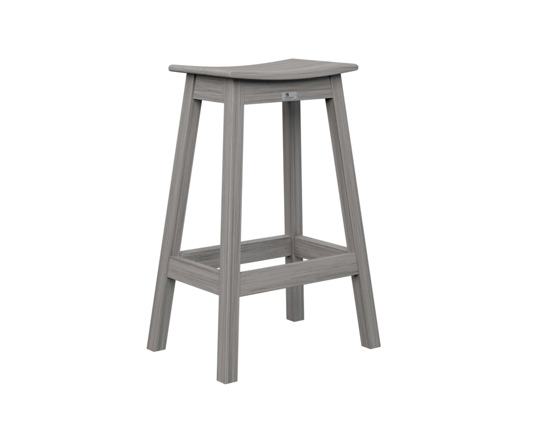 BGSDBS2131DG-Berlin Gardens-Saddle Bar Stool-Pangaea Patio