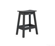 BGSDCS2026B-Berlin Gardens-Saddle Counter Stool-Black BG-Pangaea Patio