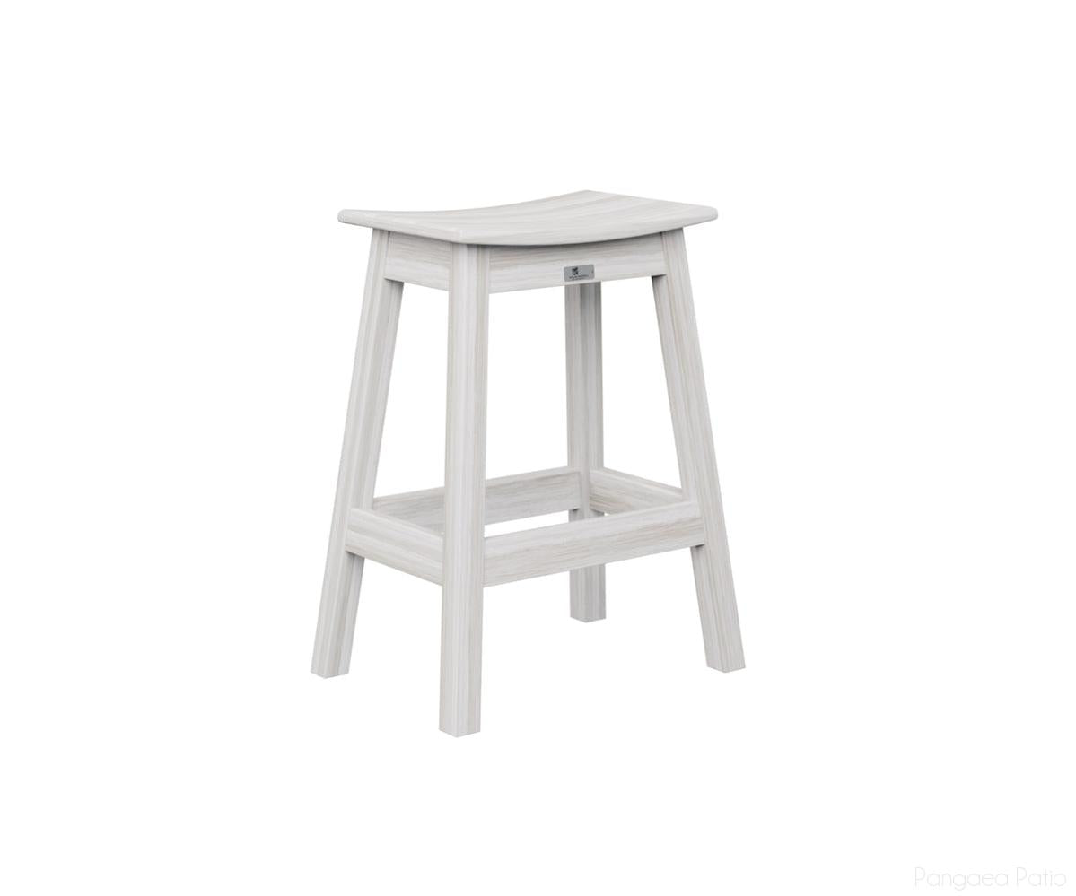 BGSDCS2026SS-Berlin Gardens-Saddle Counter Stool-Seashell BG-Pangaea Patio