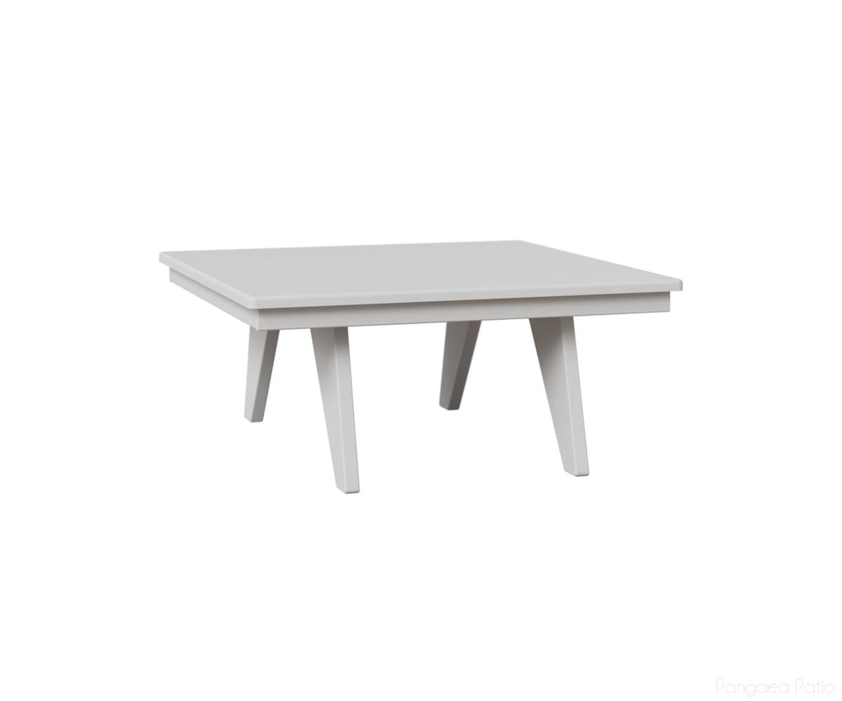 BGMSAT3030MGW-Berlin Gardens-Square Accessory Table-MGP Matte White-Pangaea Patio