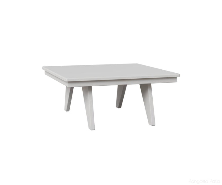BGMSAT3030MGW-Berlin Gardens-Square Accessory Table-MGP Matte White-Pangaea Patio