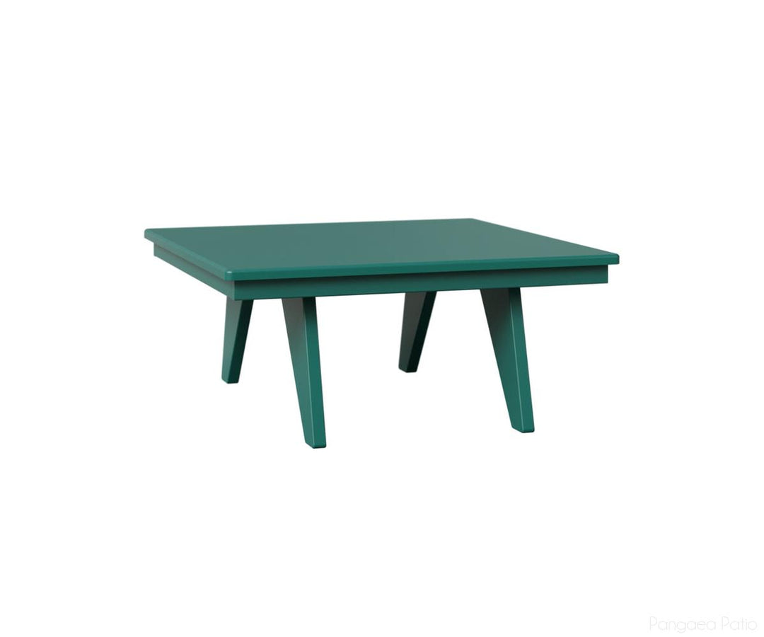 BGMSAT3030MGT-Berlin Gardens-Square Accessory Table-MGP Teal-Pangaea Patio