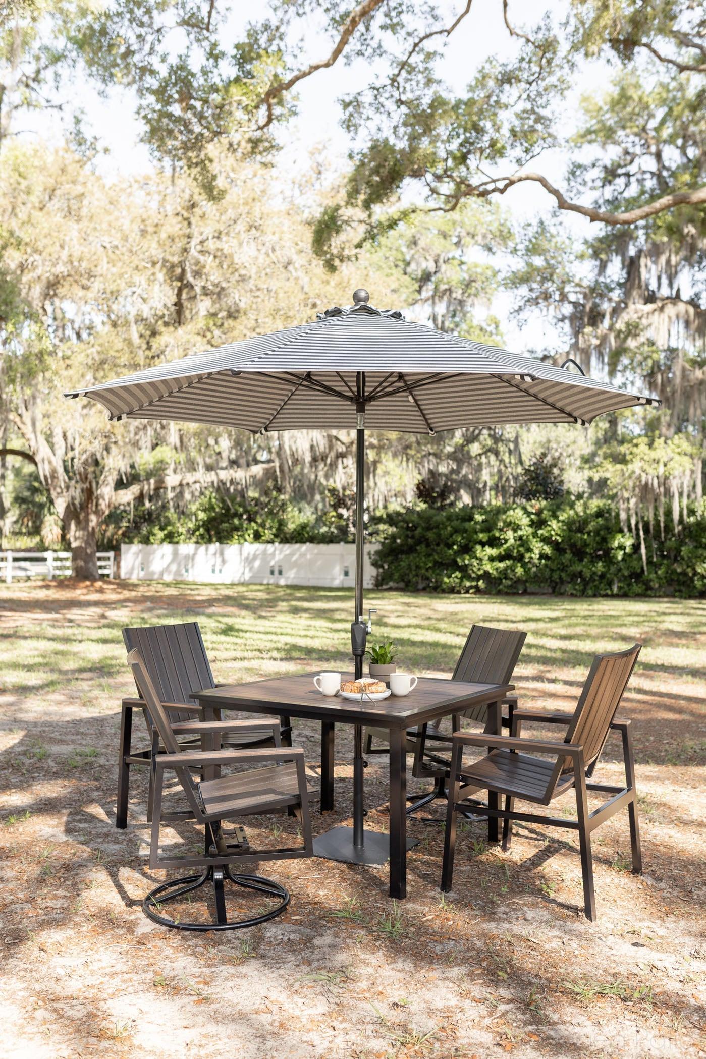 '-Berlin Gardens-Vida 44" Square Poly Dining Table-Pangaea Patio