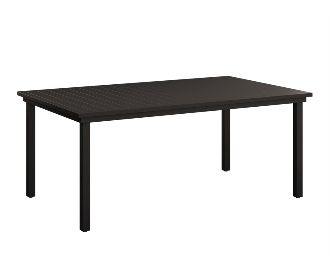 BGVART4473DMB-Berlin Gardens-Vida 44″ X 73″ Dining Table Aluminum Top-Pangaea Patio