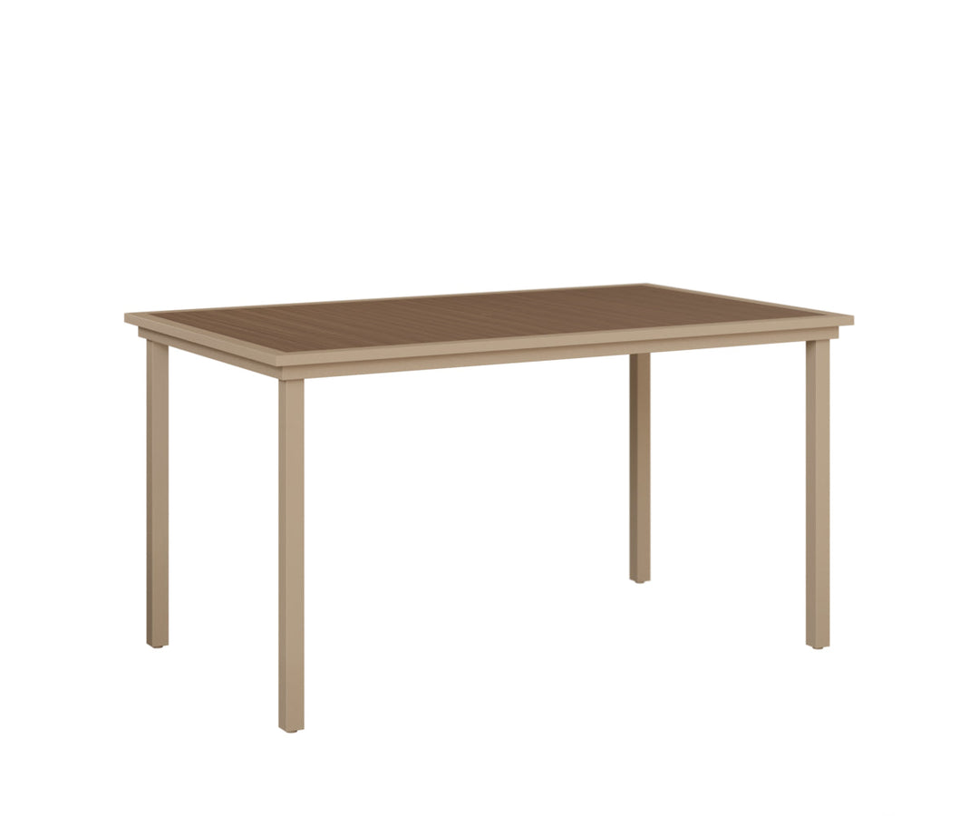 BGVPRT4473BSA-Berlin Gardens-Vida 44″ X 73″ Poly Bar Table-Pangaea Patio