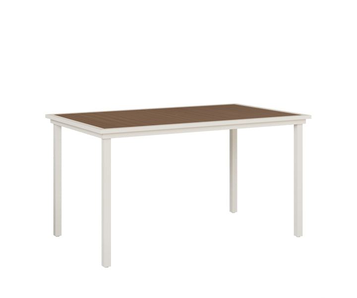 BGVPRT4473BMW-Berlin Gardens-Vida 44″ X 73″ Poly Bar Table-Pangaea Patio