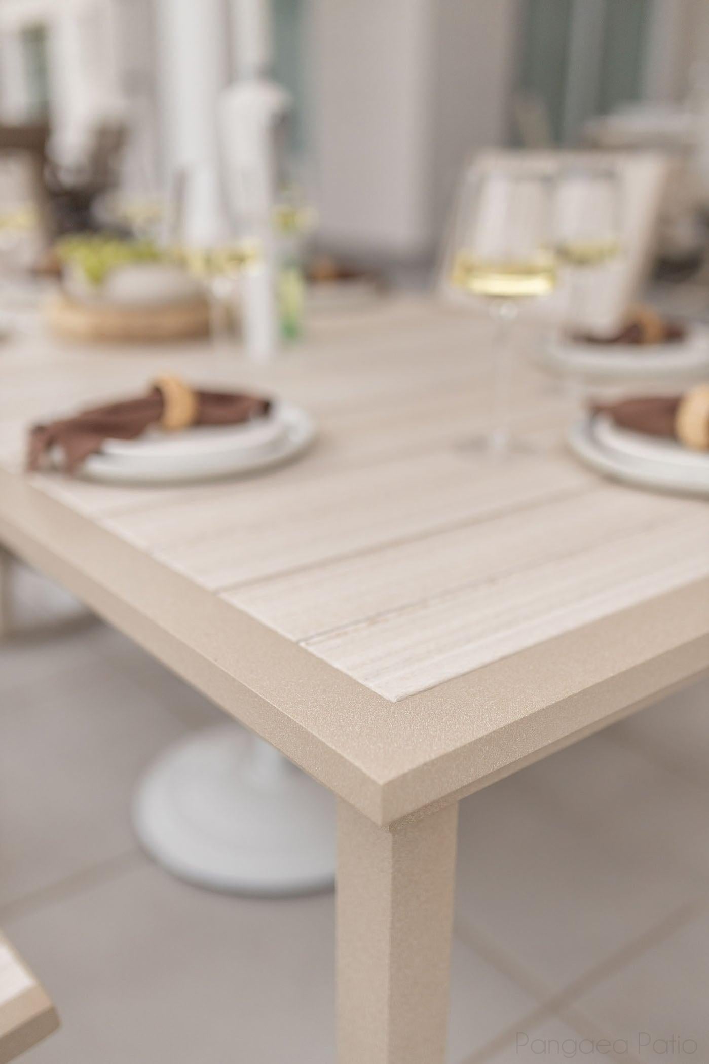 '-Berlin Gardens-Vida 44" x 73" Poly Bar Table-Pangaea Patio-Lifestyle Image