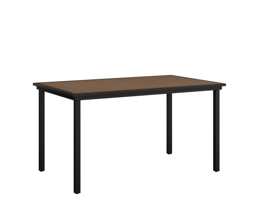 BGVPRT4473BMB-Berlin Gardens-Vida 44″ X 73″ Poly Bar Table-Pangaea Patio