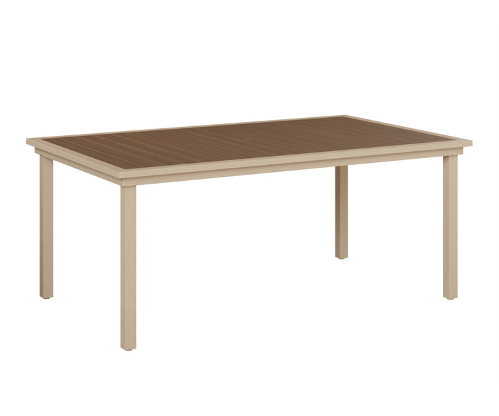 BGVPRT4473DLM-Berlin Gardens-Vida 44″ X 73″ Poly Dining Table-Pangaea Patio