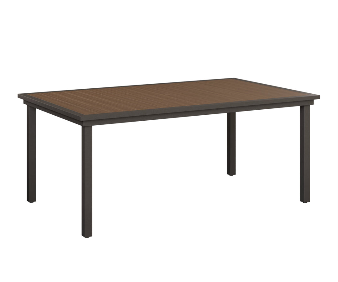 BGVPRT4473DGT-Berlin Gardens-Vida 44″ X 73″ Poly Dining Table-Pangaea Patio