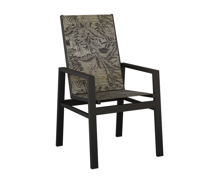 BGVDHSMB-Berlin Gardens-Vida High Back Sling Dining Chair-Pangaea Patio