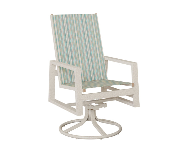 BGVSRDHSSA-Berlin Gardens-Vida High Back Sling Swivel Rocker Dining Chair-Pangaea Patio