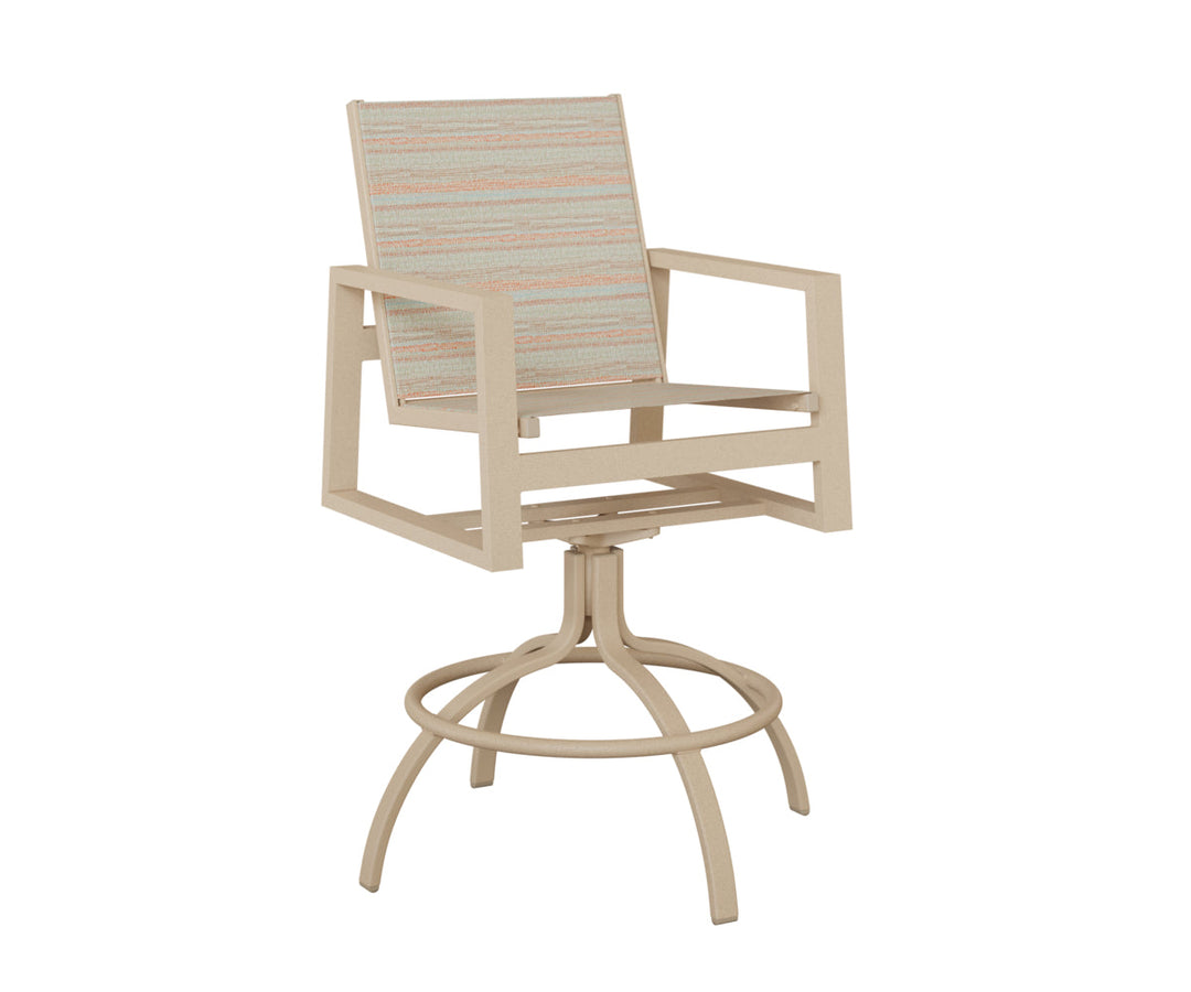 BGVSBSLM-Berlin Gardens-Vida Sling Swivel Bar Chair-Pangaea Patio