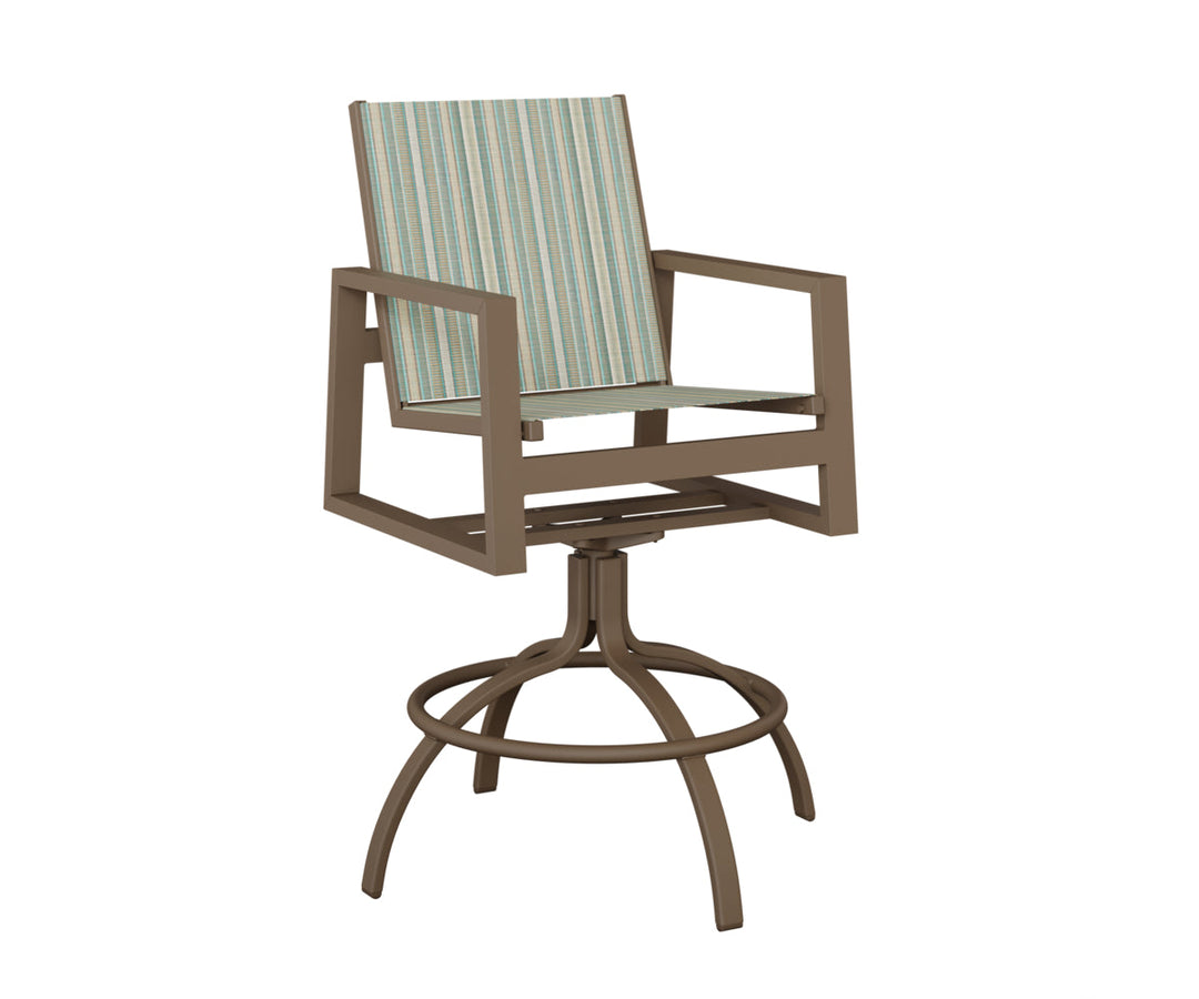 BGVSBSCL-Berlin Gardens-Vida Sling Swivel Bar Chair-Pangaea Patio